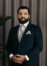 Porträtt av Nabil Hadji