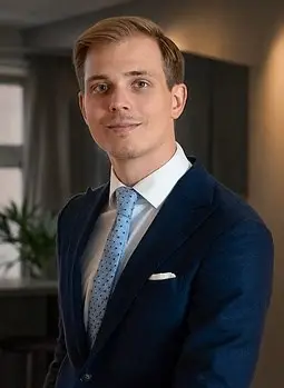 Porträtt av Alec Holmström