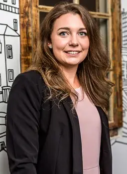 Porträtt av Emma Kafle