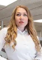 Porträtt av Sandra Magneréus