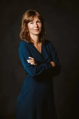 Porträtt av Charlotte Platoff