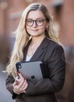 Porträtt av Emma Larsson
