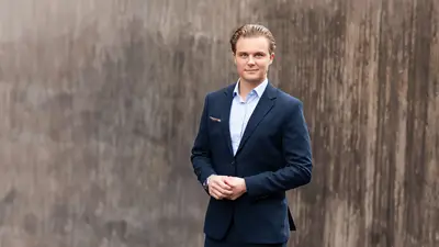 Porträtt av Filip Moen