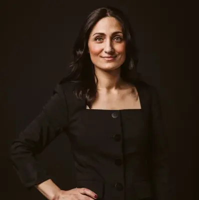 Porträtt av Lina Sweid