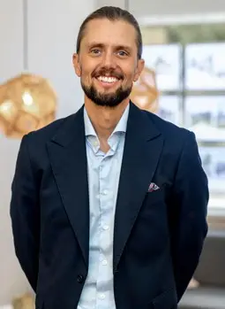 Porträtt av Kristoffer Henriksson