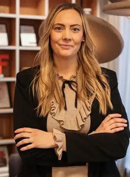 Porträtt av Emelie Falkman