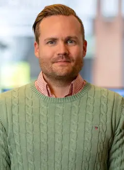 Porträtt av Alexander Bladh