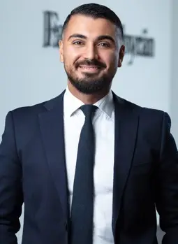 Porträtt av Enes Kaya