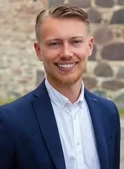 Porträtt av Elis Gustafsson