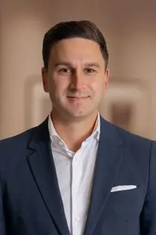 Porträtt av Michel Cosic