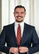 Porträtt av Aziz Alkhafaji