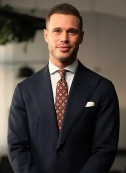 Porträtt av Viktor Milovanovic