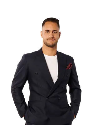 Porträtt av Omar Akkache