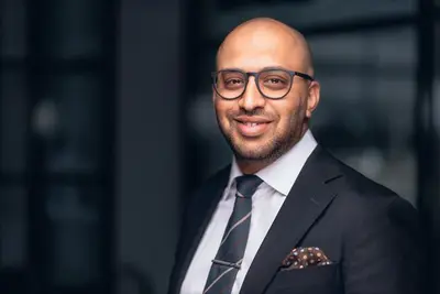 Porträtt av Suleman Saleemi