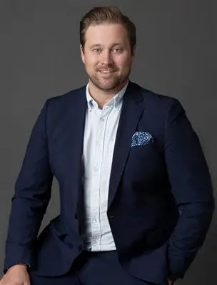 Porträtt av Alexander Lindeberg