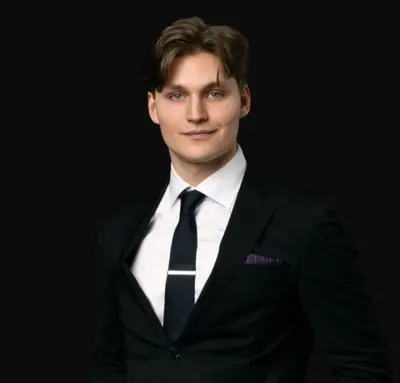 Porträtt av Oscar Meirens