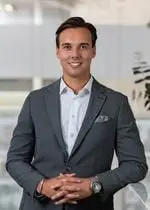 Porträtt av Oskar Ahlén