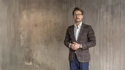 Porträtt av Mikael Pettersson