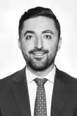 Porträtt av Sam Lashkari