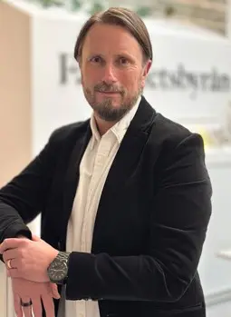 Porträtt av Fredrik Dahm