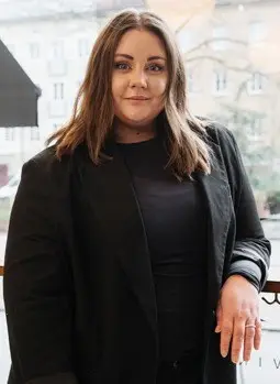 Porträtt av Malin Wallin