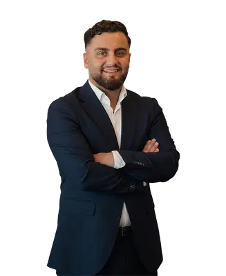 Porträtt av Nadim Waheid