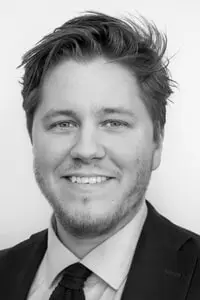 Porträtt av Gustav Sandén