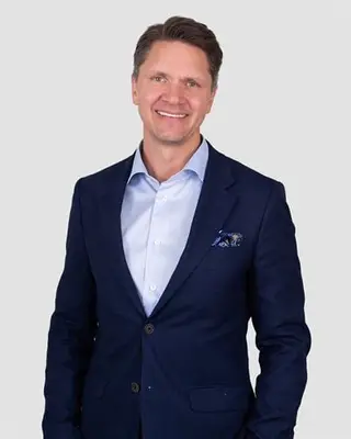 Porträtt av Simon Falke
