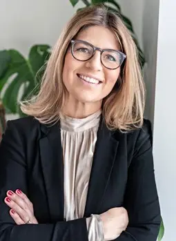 Porträtt av Susanne Hansen