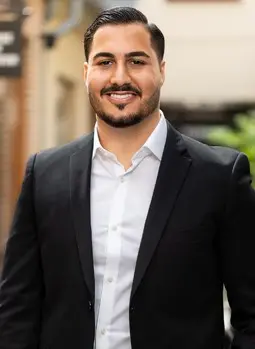 Porträtt av Sargon Yelda