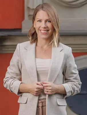 Porträtt av Ida Cavilin