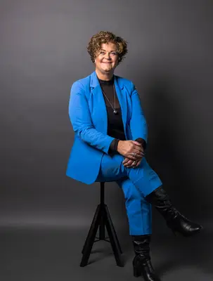 Porträtt av Lotta Andersson