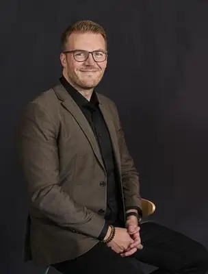 Porträtt av Joakim Soininen