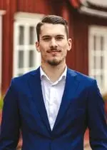 Porträtt av Arlind Kutllovci
