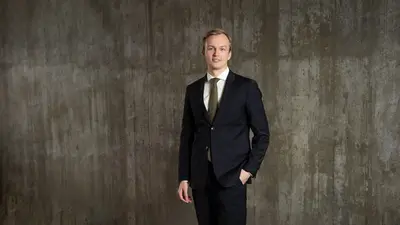 Porträtt av Edvin Engstrand