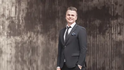 Porträtt av Vilhelm Axelson