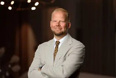 Porträtt av Linus Stafner