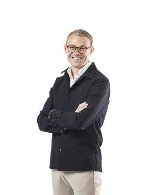 Porträtt av Einar Johansson
