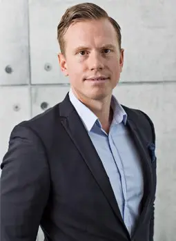 Porträtt av Oscar Rehn