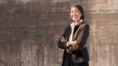 Porträtt av Helene Darin
