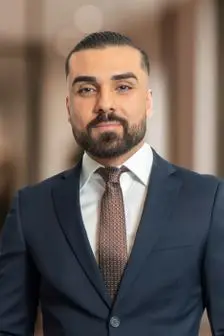 Porträtt av Erfan Irandost