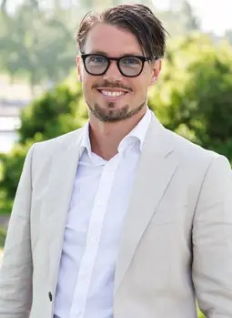 Porträtt av Dawid Norell