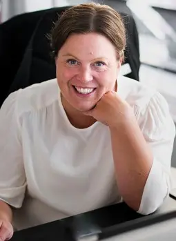 Porträtt av Monica Sahlin