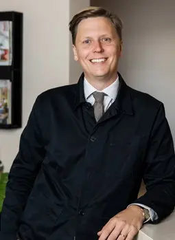 Porträtt av Andreas Hansen