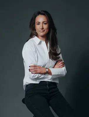 Porträtt av Sandra Cavallin