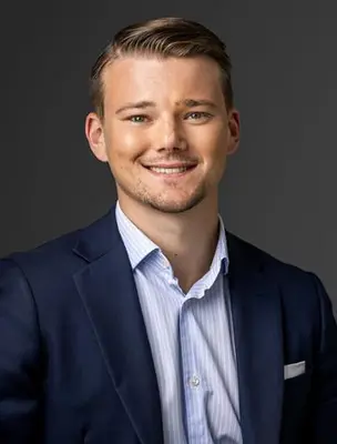 Porträtt av Henrik Hallquist
