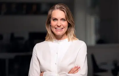 Porträtt av Johanna Lindbäck