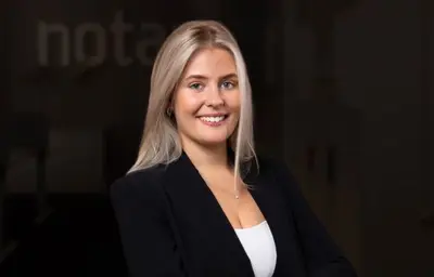 Porträtt av Sofia Andersson