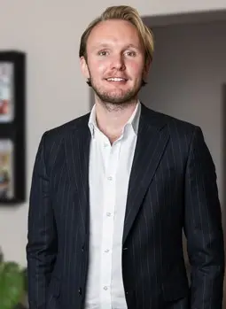 Porträtt av Hampus Björkdahl