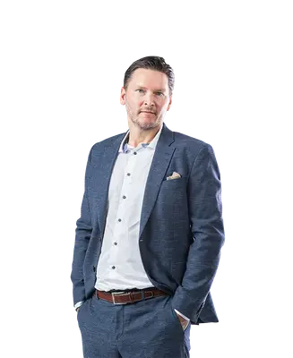 Porträtt av Michael Thörning